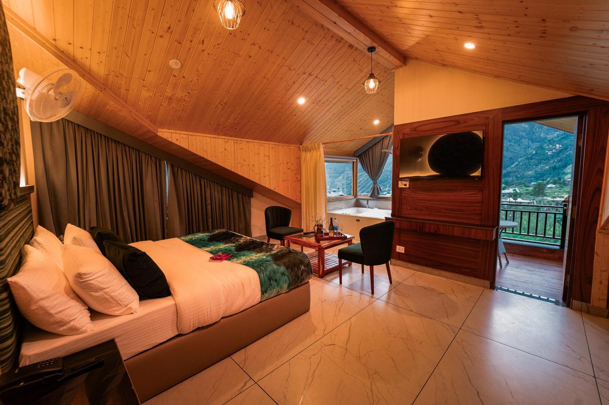 Nazaara - A Luxe Retreat Manāli Exterior foto