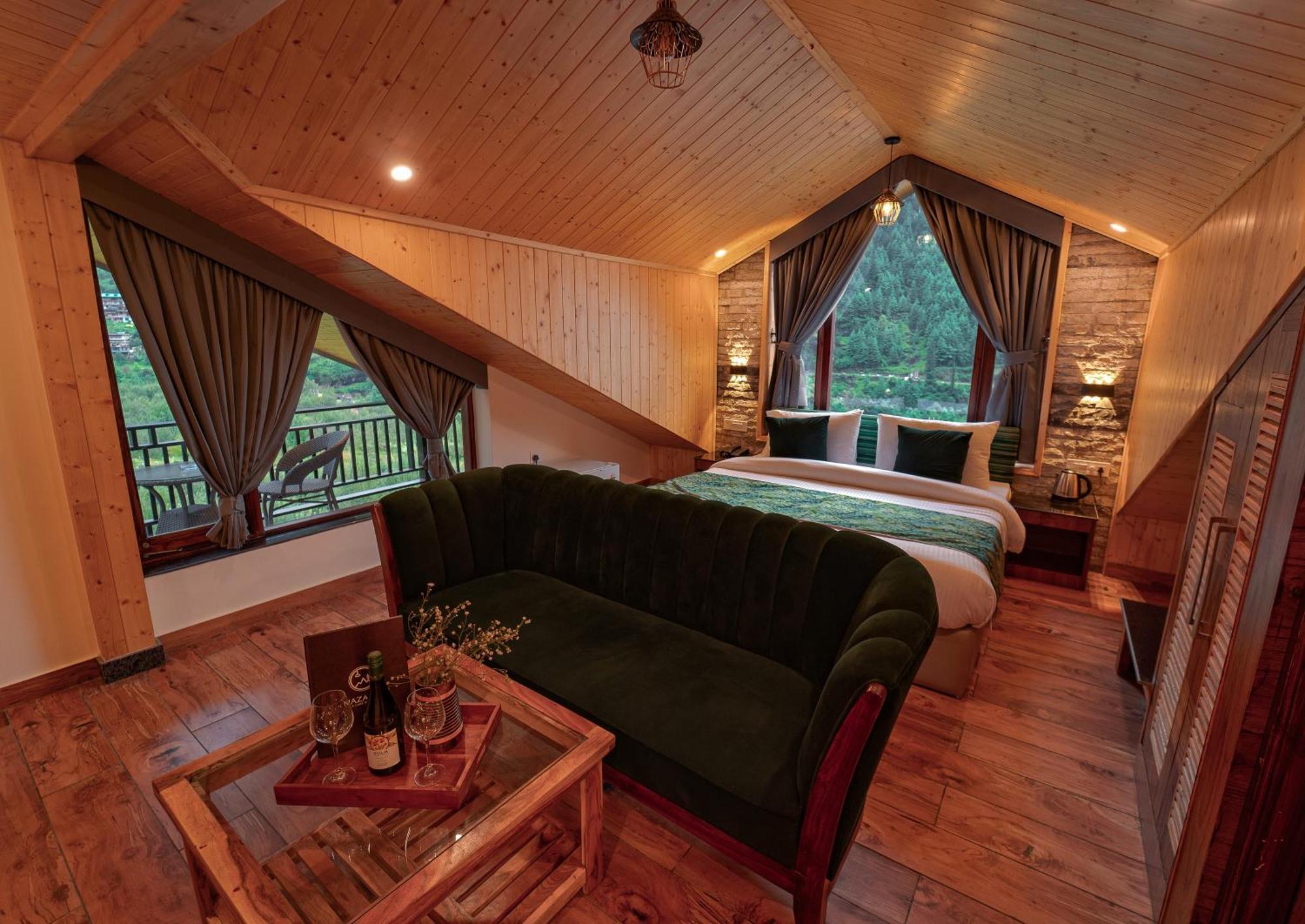 Nazaara - A Luxe Retreat Manāli Exterior foto