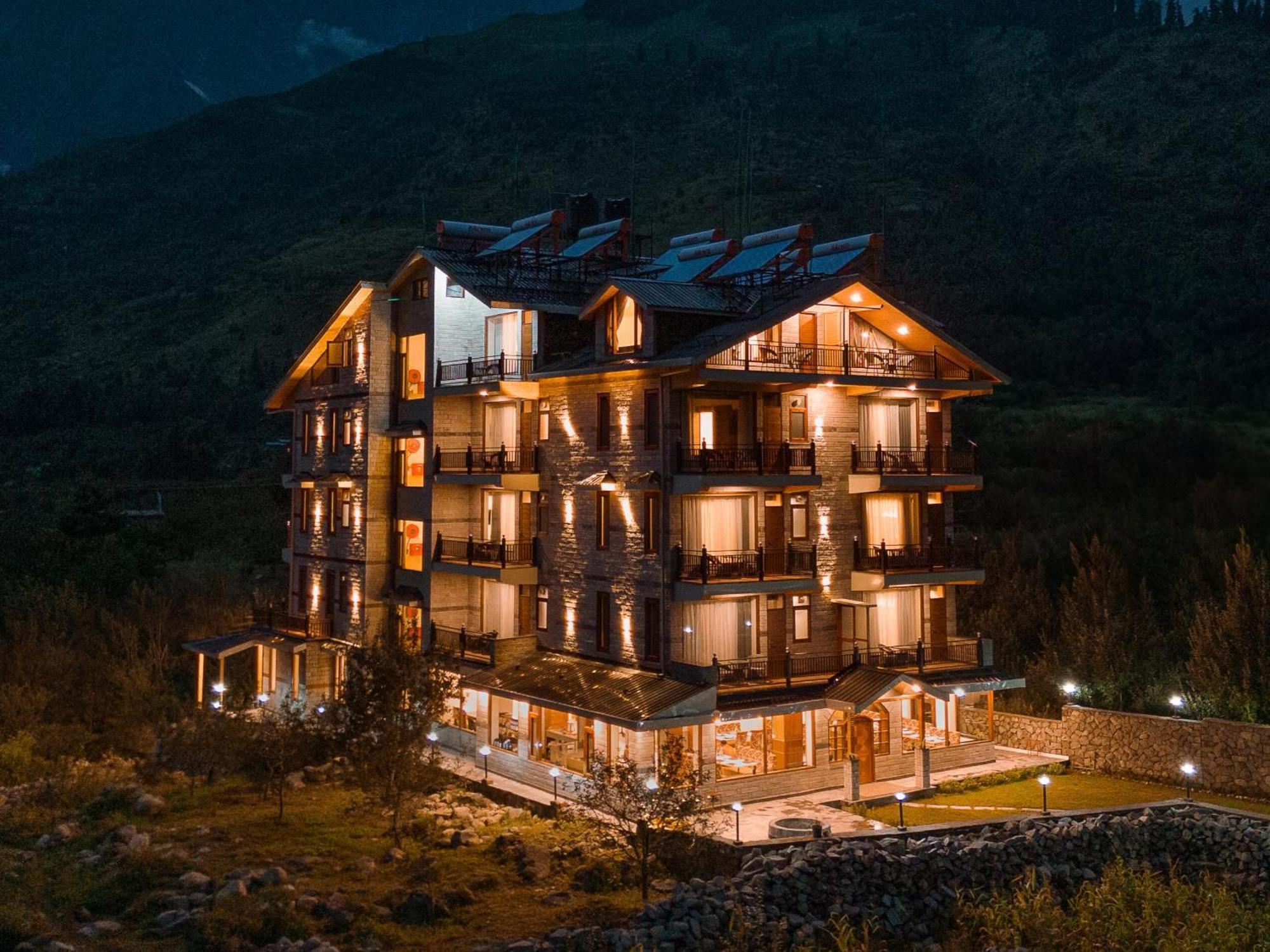 Nazaara - A Luxe Retreat Manāli Exterior foto